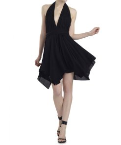 Alice + Olivia Brandy Halter Dress