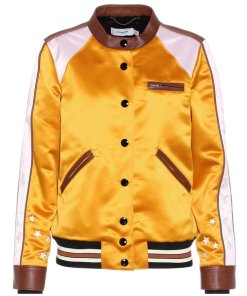 Coach 1941 Space Cruisers Leather Trim Bomber Jacket