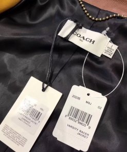 Coach 1941 Space Cruisers Leather Trim Bomber Jacket