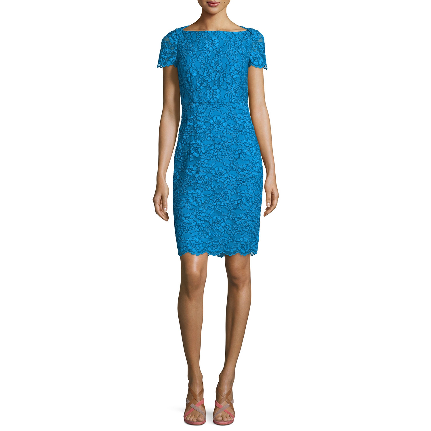 children's lace dress Mayoral Girls' Linen and Lace Dress 3910 – Sara's Children's Boutique main image 0