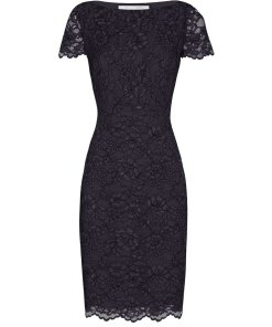 Diane von Furstenberg Ainsley Cap Sleeve Lace Sheath Dress
