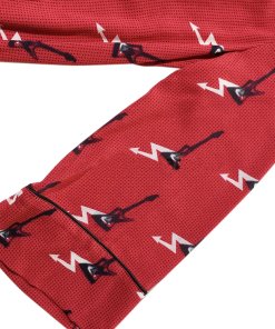 Zadig & Voltaire Rosario Lightning and Guitar Print Dress