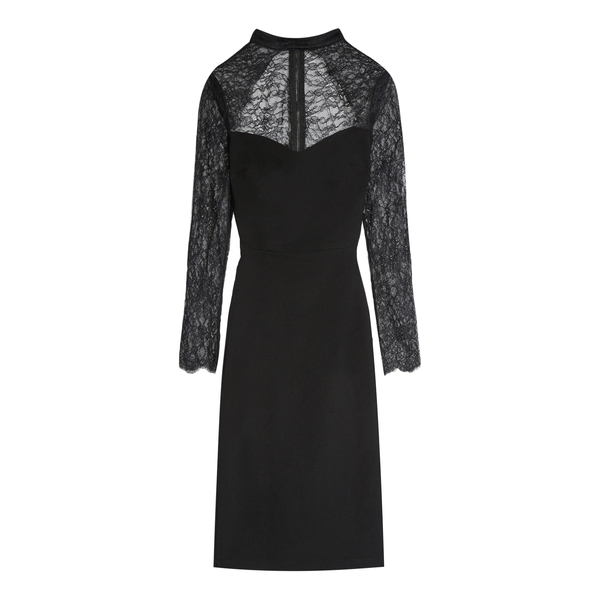 Alice + Olivia Helga Lace-Detail Cutout Dress – evaChic