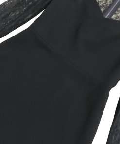 Alice + Olivia Helga Lace-Detail Cutout Dress