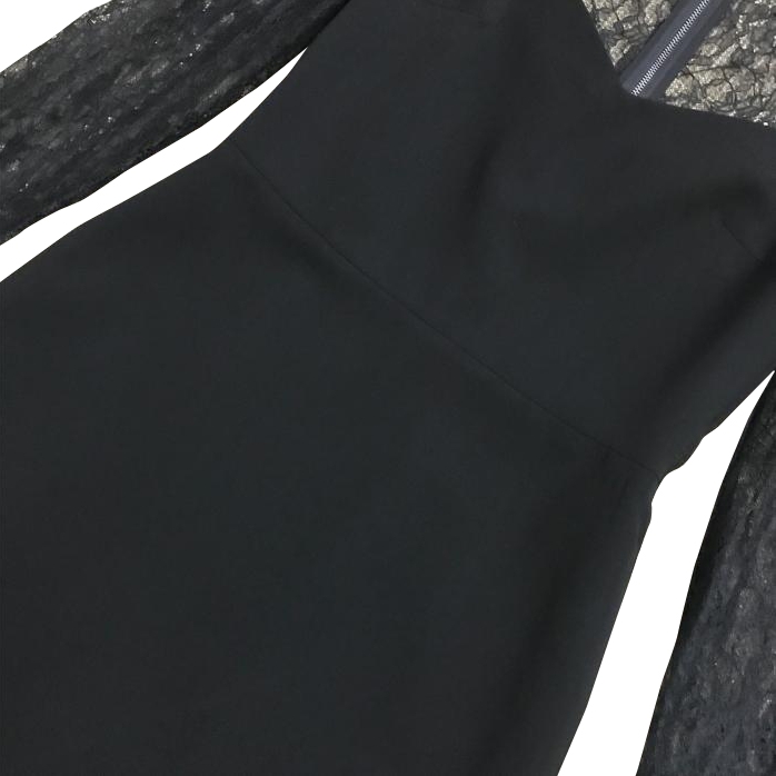 Alice + Olivia Helga Lace-Detail Cutout Dress