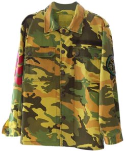 Zadig & Voltaire Tyard Camouflage Jacket