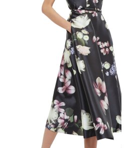 Ted Baker Rosa Kensington Floral Midi Dress