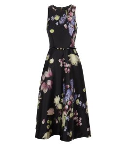 Ted Baker Rosa Kensington Floral Midi Dress