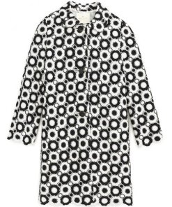 Kate Spade New York Cotton Guipure Lace Coat