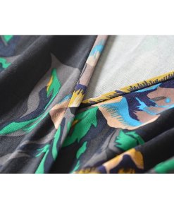 Diane von Furstenberg Benton Floral Long-Sleeve Wrap Dress