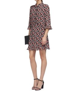 Whistles Apple Print Shirt Dress