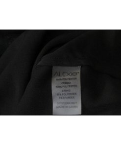 Alexis Brandi Mesh Paneled Ruffle Dress