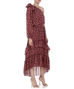 Ulla Johnson Maria Floral Tiered Ruffle Skirt