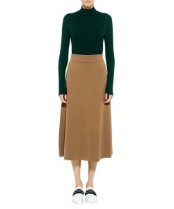 A.L.C. Cook Rib-Knit A-Line SkirtA.L.C. Cook Rib-Knit A-Line Skirt
