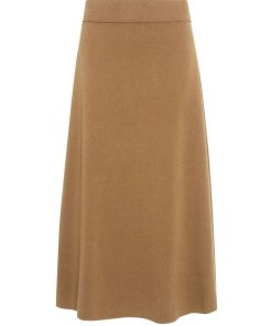 A.L.C. Cook Rib-Knit A-Line Skirt