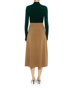 A.L.C. Cook Rib-Knit A-Line Skirt