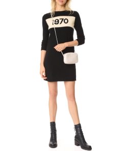 Bella Freud 1970 Merino Wool Sweater Dress