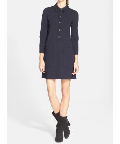 Theory Erimenthia Fixture Shirtdress