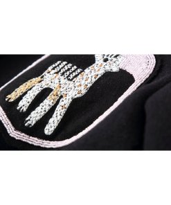 Miu Miu Embellished Badge Contrast Collar Coat