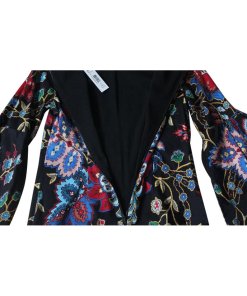 Alice + Olivia Thym Trumpet Sleeve Floral Dress