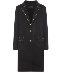 The Kooples Studded Wool Coat