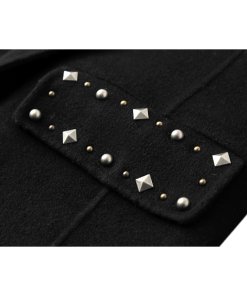 The Kooples Studded Wool CoatThe Kooples Studded Wool Coat