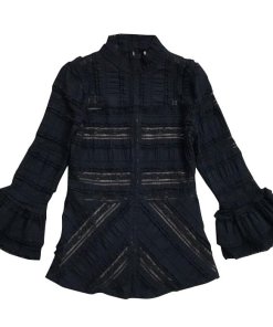 Cinq à Sept Antonia Turtleneck Lace Top