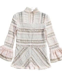Cinq à Sept Antonia Turtleneck Lace Top