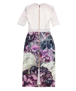 Ted Baker Illuminated Bloom Belted Sheath Dress