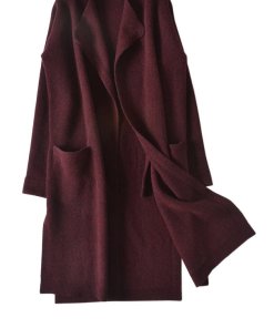 Theory Avalon Jinsen Open Front Yak Wool Cardigan