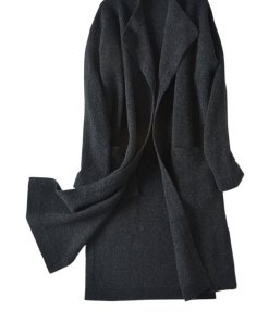Theory Avalon Jinsen Open Front Yak Wool Cardigan
