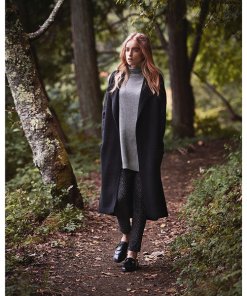 Theory Avalon Jinsen Open Front Yak Wool Cardigan