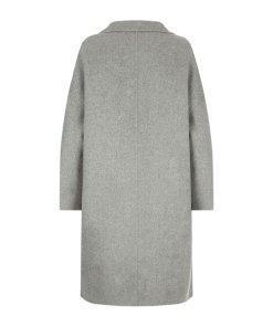 Maje Grima Oversize Zip-Pocket Coat