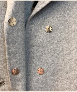 Maje Grima Oversize Zip-Pocket Coat
