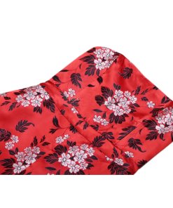 Alice + Olivia Jeri Strapless Floral-Print Overskirt Romper