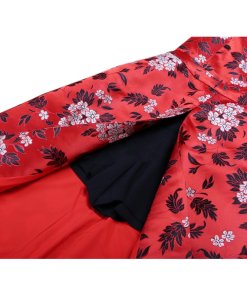 Alice + Olivia Jeri Strapless Floral-Print Overskirt Romper