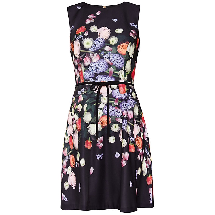 Ted Baker Izobela Kensington Floral Bow Detail Dress