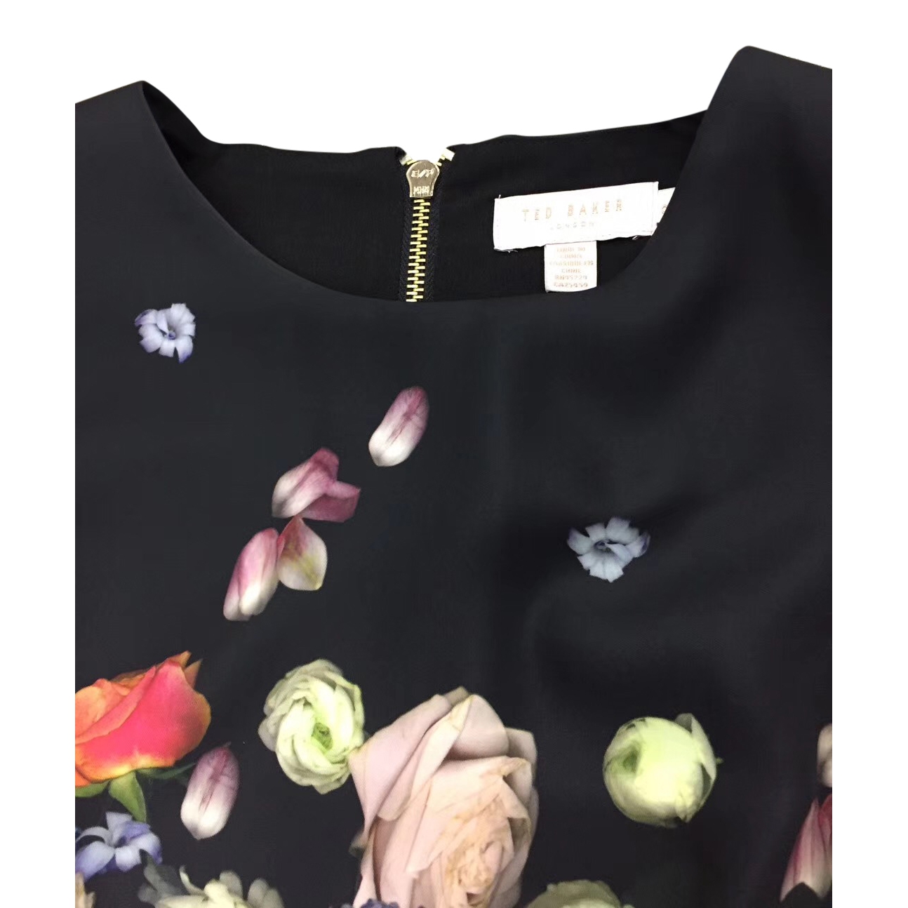 Ted Baker Izobela Kensington Floral Bow Detail Dress