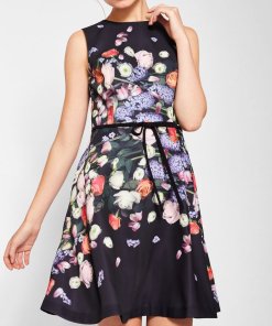 Ted Baker Izobela Kensington Floral Bow Detail Dress
