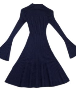 Sandro Glacen Jewel Detail Knit Dress