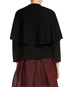 Maje Montreux Short Cape-Style Cardigan