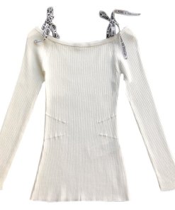 Sandro Rayann Keep on Dancing Tie Cold-Shoulder Sweater