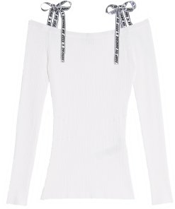 Sandro Rayann Keep on Dancing Tie Cold-Shoulder Sweater