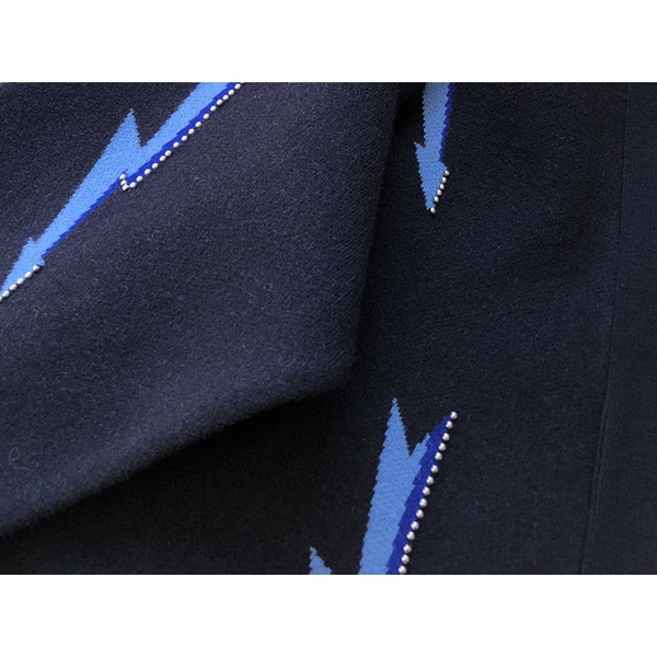 Sandro Juste Lightning Bolt Open-Front Cardigan