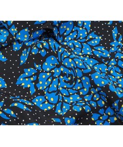 Diane von Furstenberg Ruffle Cold-Shoulder Floral Silk Blouse