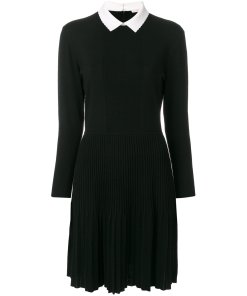 Tory Burch Sabina Contrast Collar Knit Dress