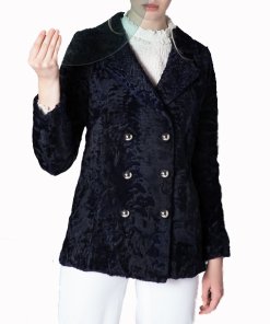 Feel Good Fur Perfect Texture Luxe Peacoat