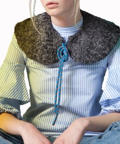 Feel Good Fur Hiking Rope Oversize Peter Pan Collar