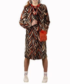 Feel Good Fur Fluffy Pocket Fur Coat