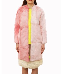 Feel Good Fur Bi-Pink Zip-Up Jacket